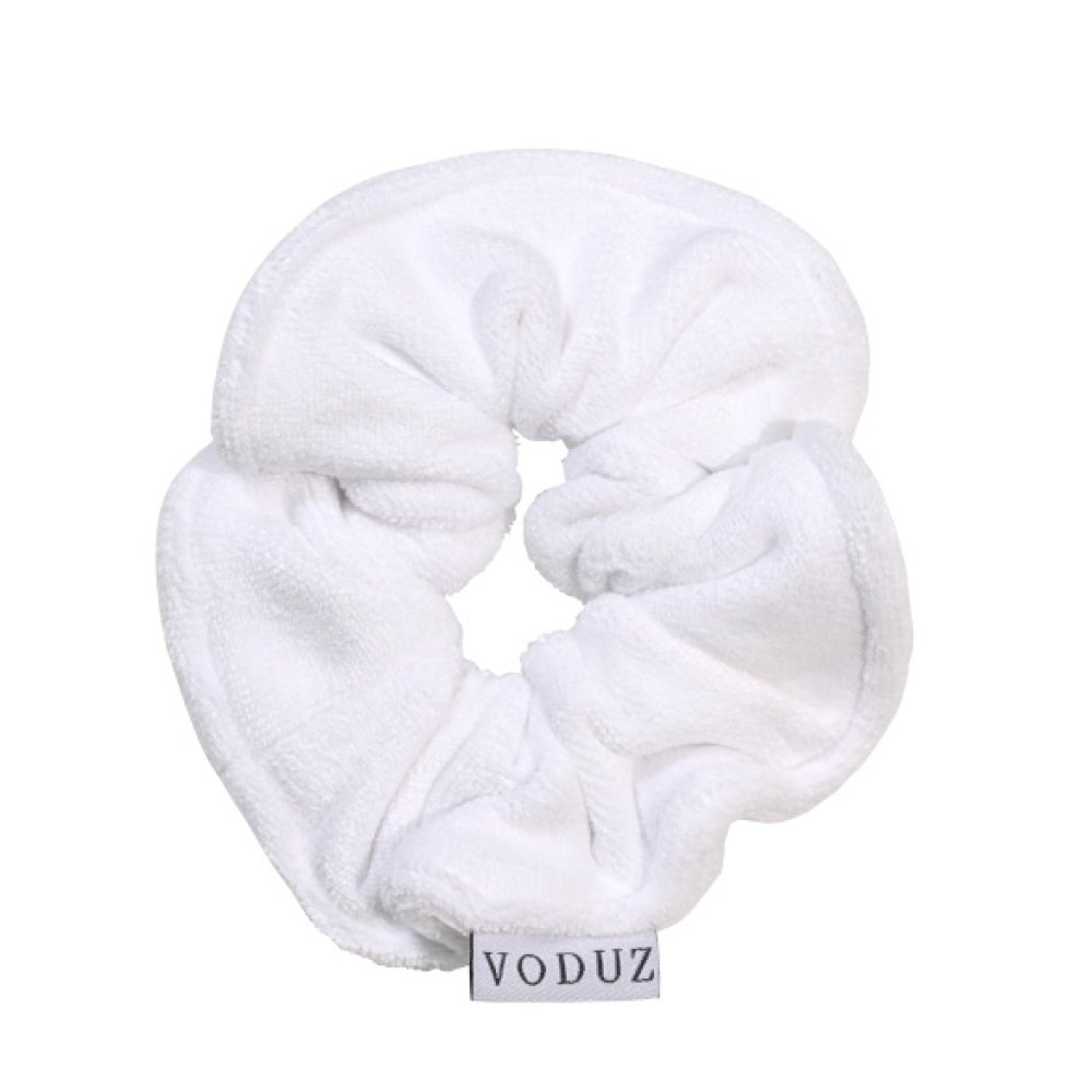 Voduz Wrap Up Microfibre White Scrunchie