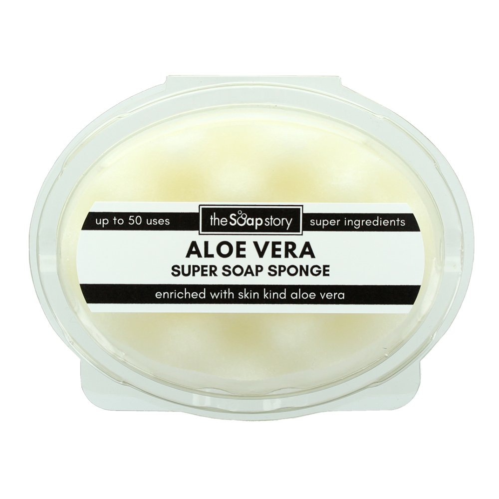 The Soap Story Aloe Vera Super Soap Sponge 150g